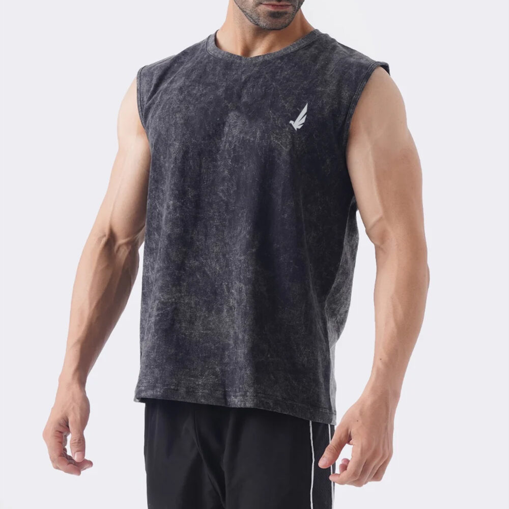 Custom Acid Wash Tank Top