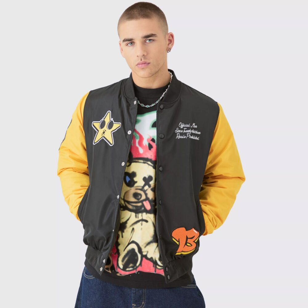 Custom Design Printed Varsity Jacket