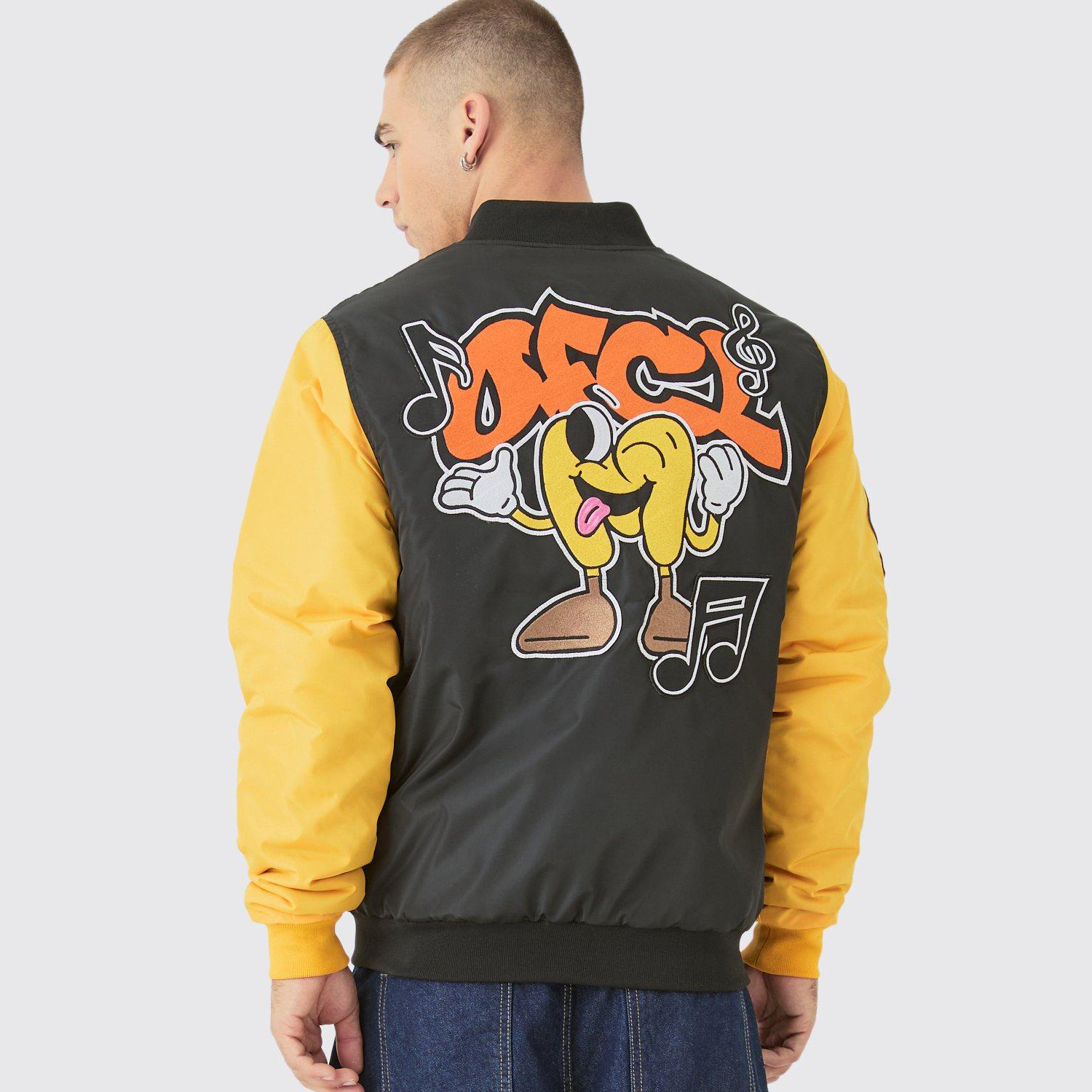 Custom Design Printed Varsity Jacket - Image 2
