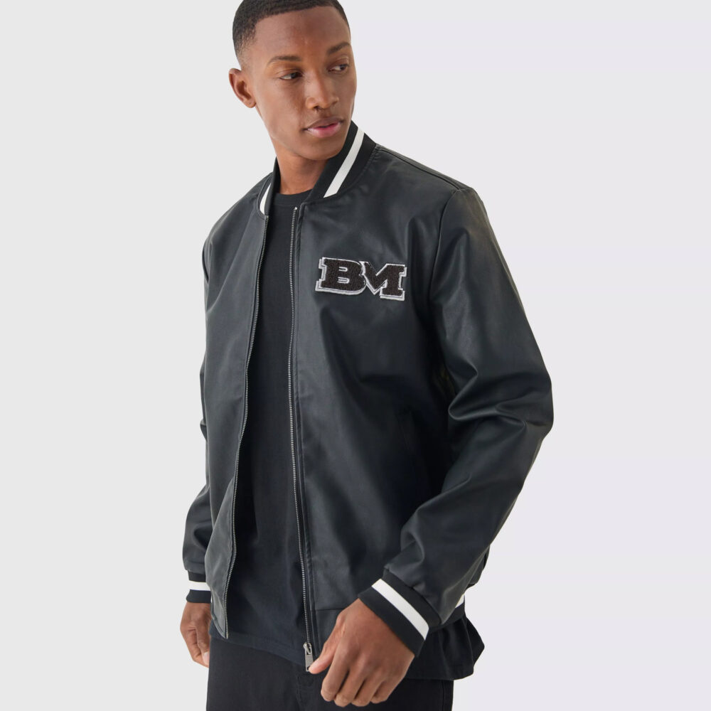 Custom Leather Varsity Jacket