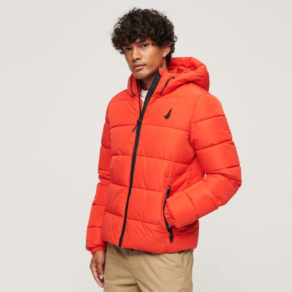 Custom Hooded Puffer Jacket